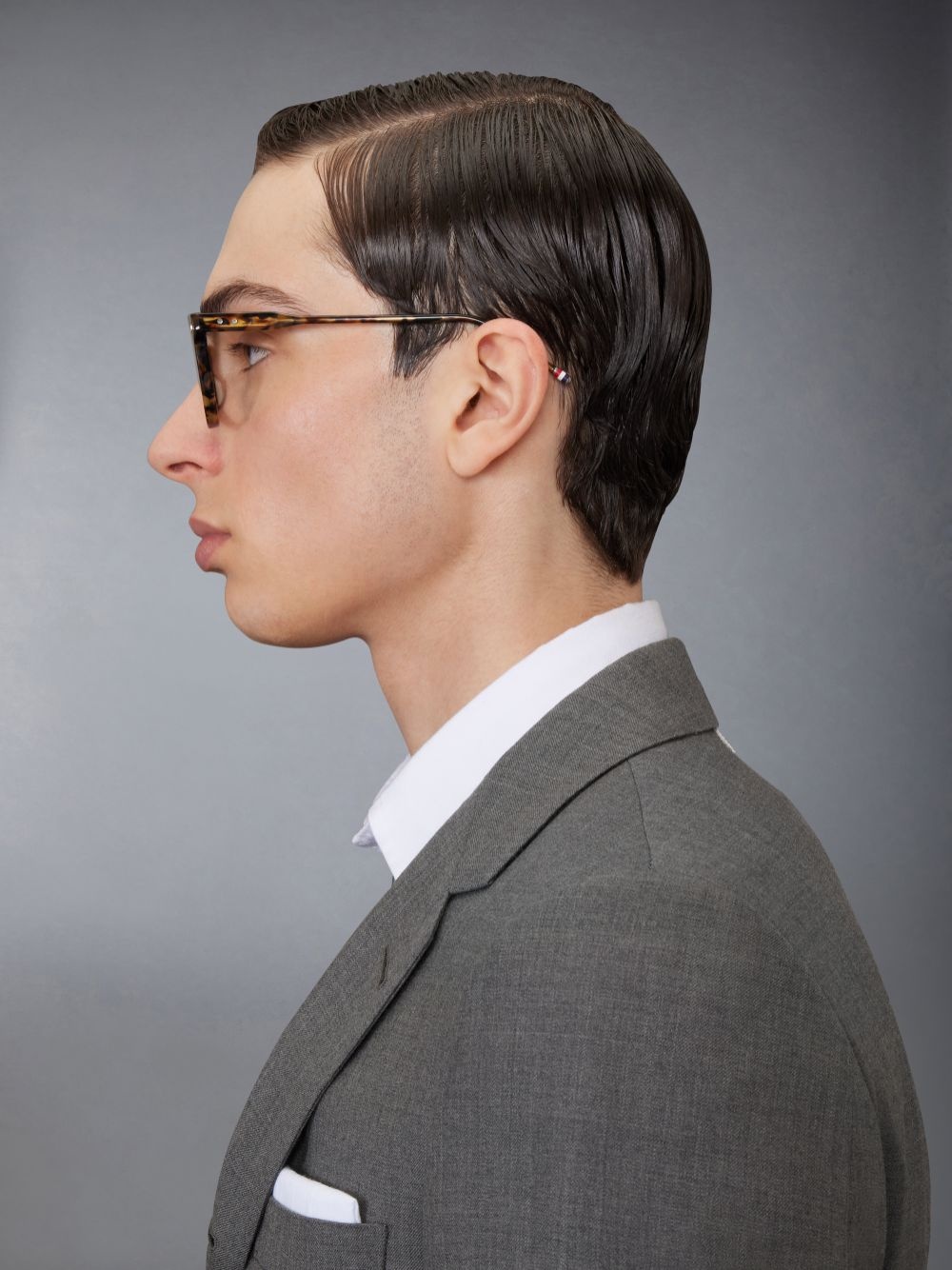 Thom Browne Pantos-frame Glasses In Black