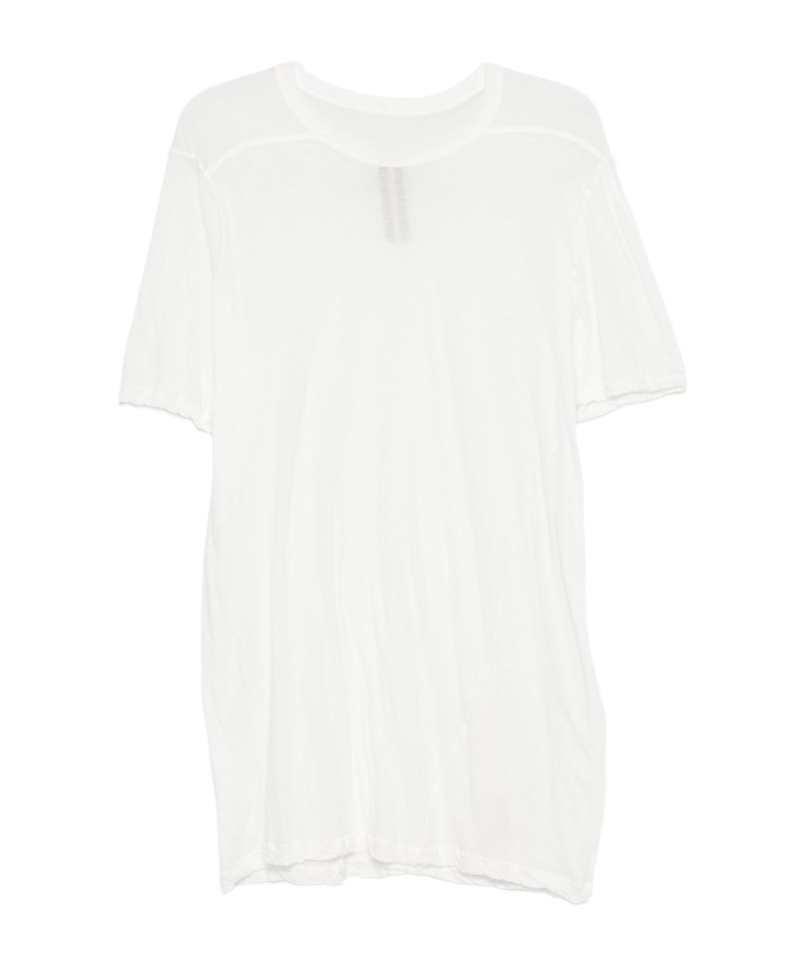 Rick Owens Organic Cotton T-shirt In White