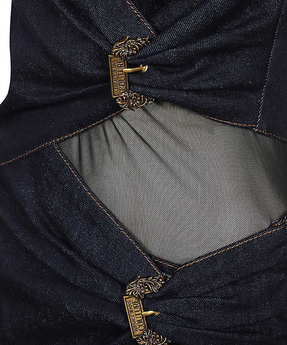 Versace Jeans Long-sleeved Denim Dress