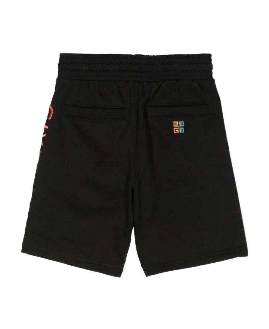 Givenchy Logo Shorts In Black