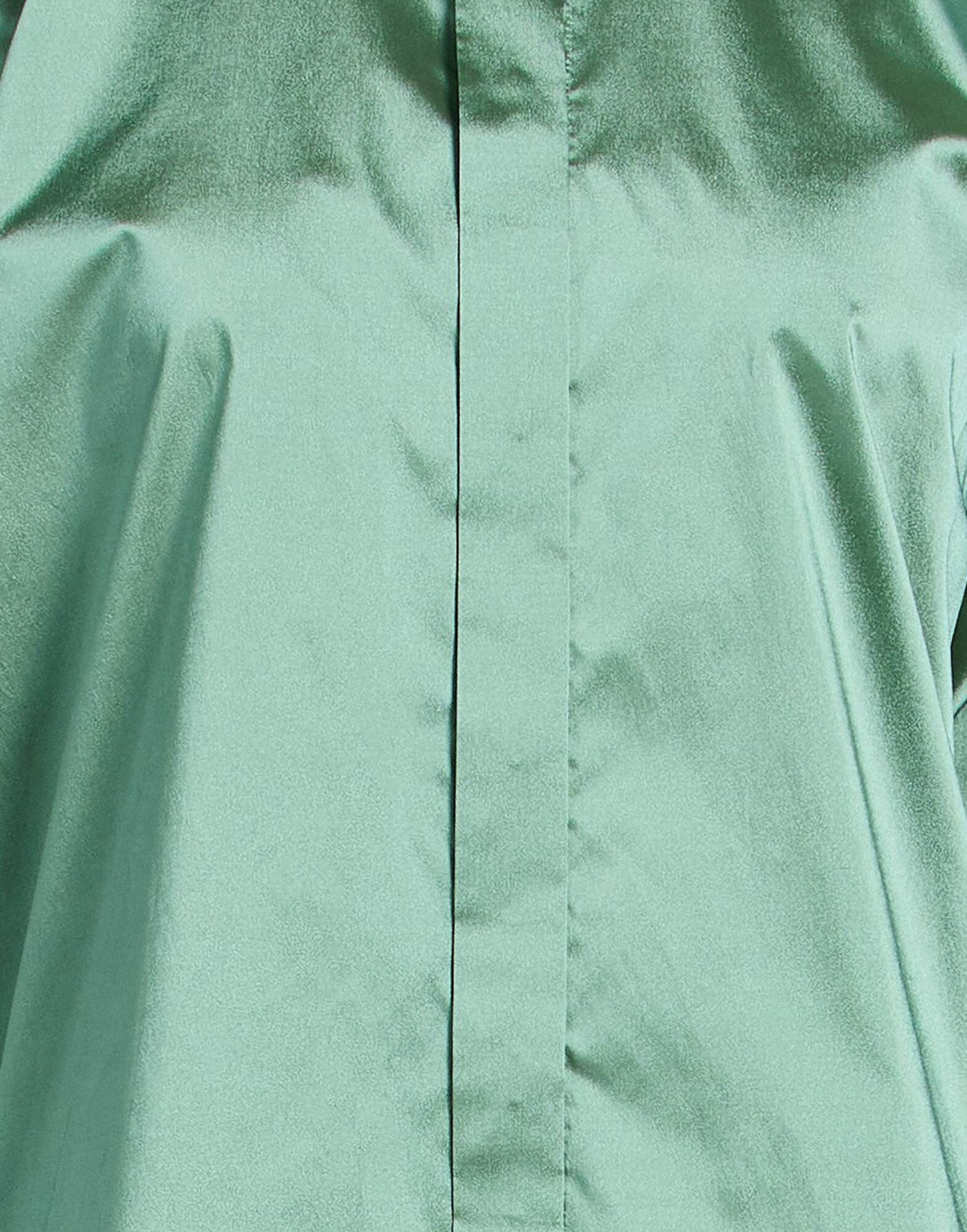 Max Mara Solid Colour Shirts In Green