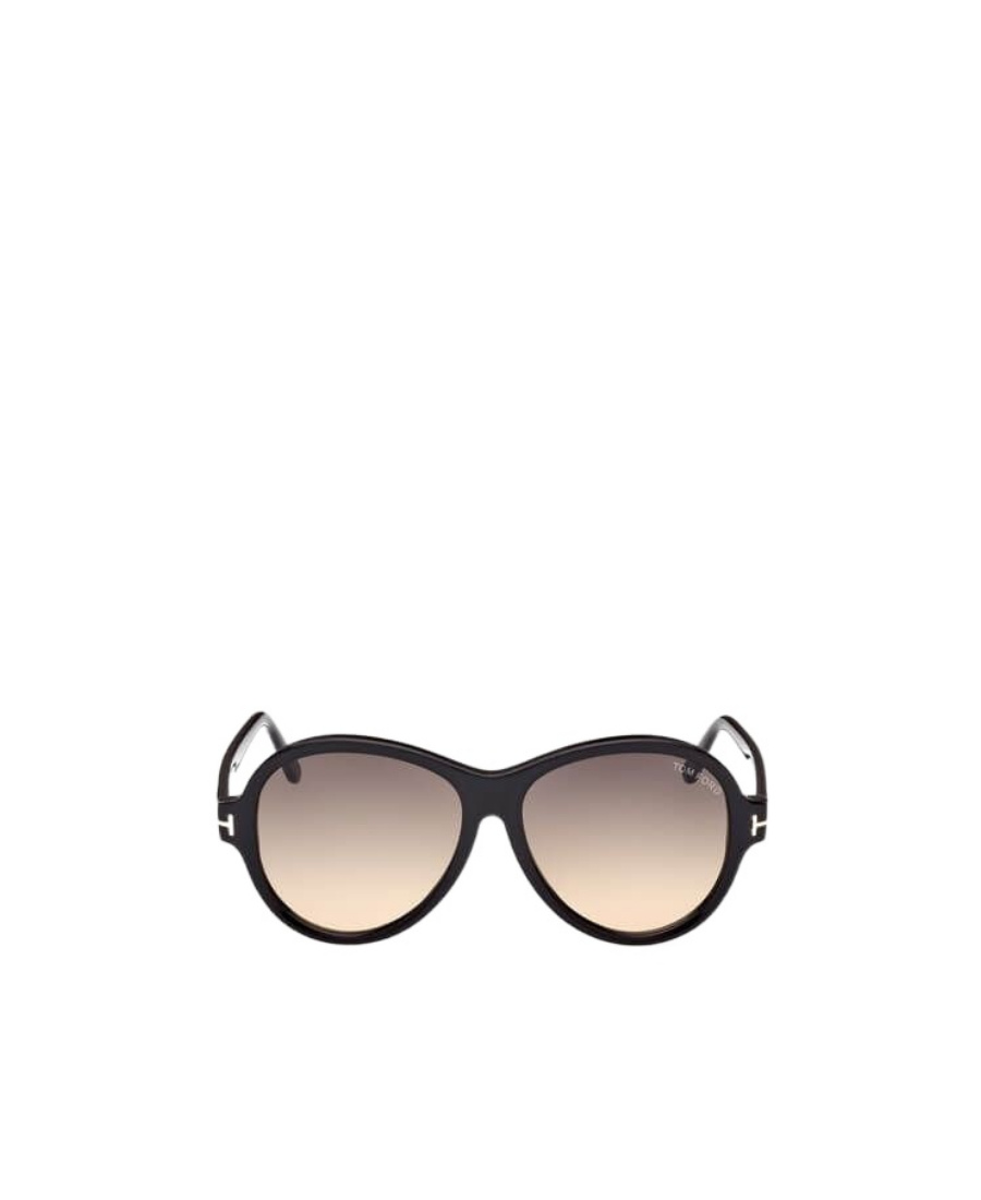 Tom Ford Logo Sunglasses In Nude
