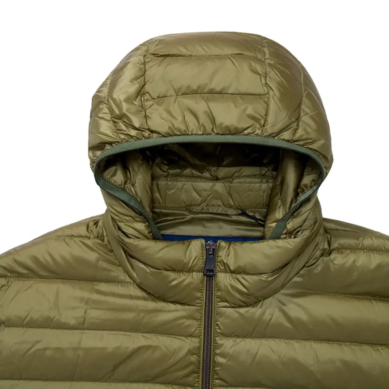 Paul & Shark Zipper Down Jacket In Green