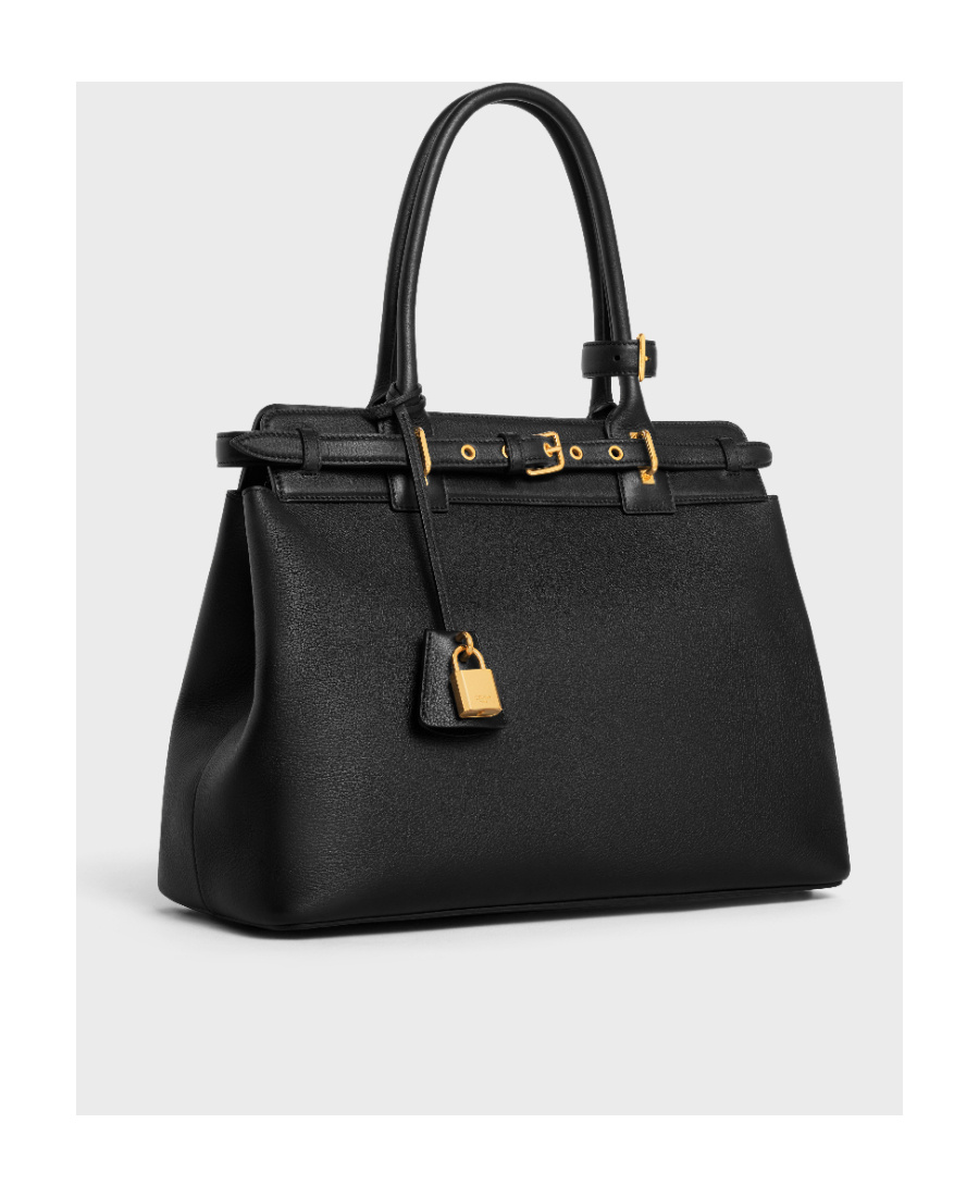 Celine Conti Soft Handbag In Black
