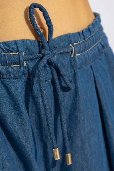EMPORIO ARMANI HIGH-RISE WIDE-LEG TROUSERS 