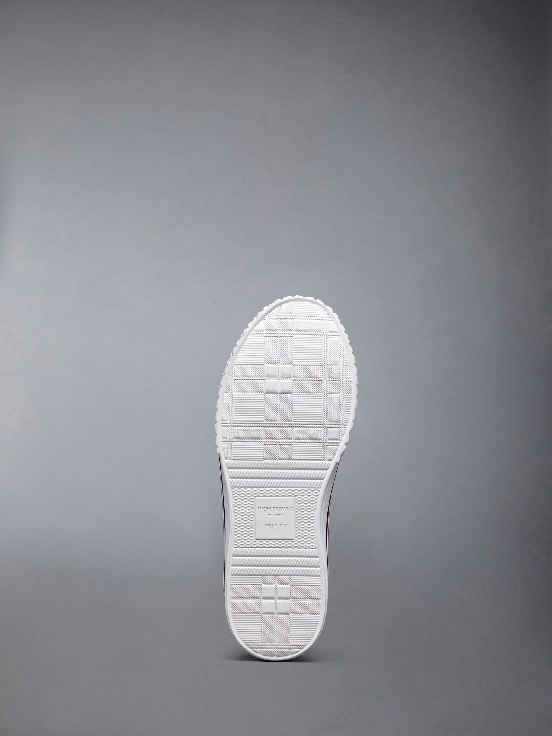 THOM BROWNE COLLEGIATE HIGH-TOP SNEAKERS