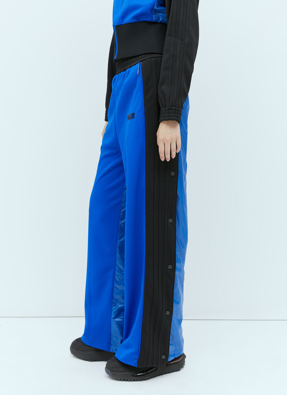 MONCLER MONCLER X ADIDAS ORIGINALS LOGO CASUAL PANTS