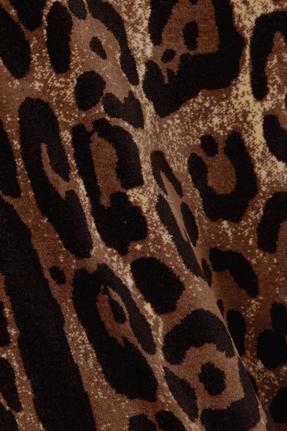 Dolce & Gabbana Leopard-print Pencil Skirt In Black