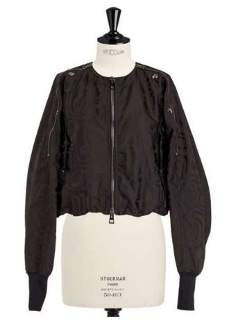 Dior Long-sleeved Casual Jacket In Black