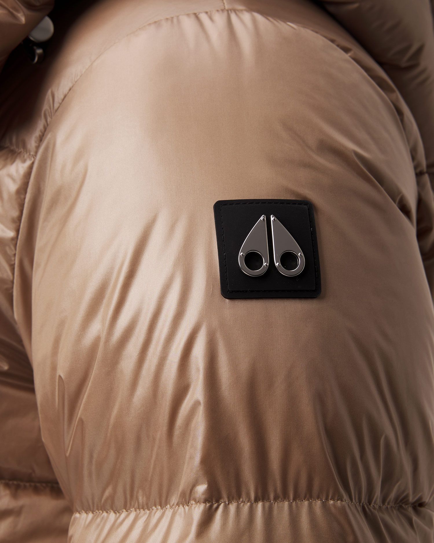 Moose Knuckles Moonstone Puffer Jacket In Nude