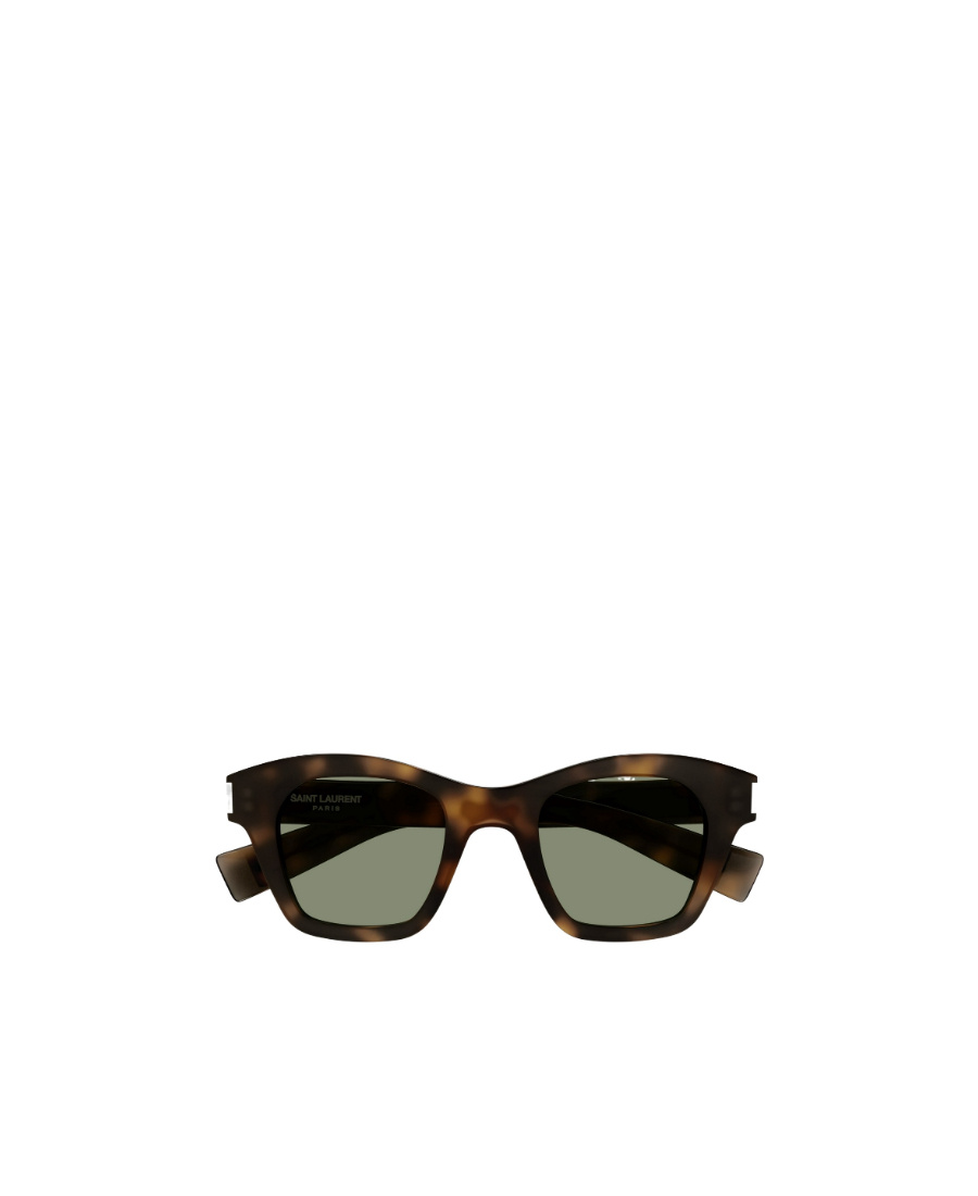 Saint Laurent Sl 592 Square-frame Sunglasses In Black