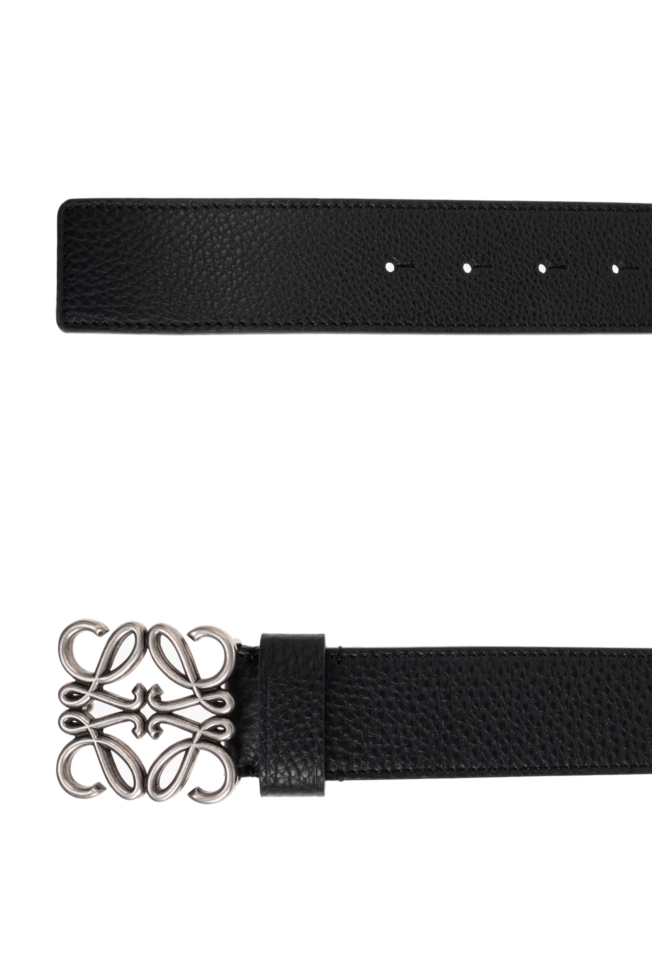 Loewe Anagram-plaque Leather Belt