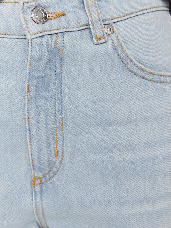 Hugo Boss Belt Ring Denim Trousers In Gray
