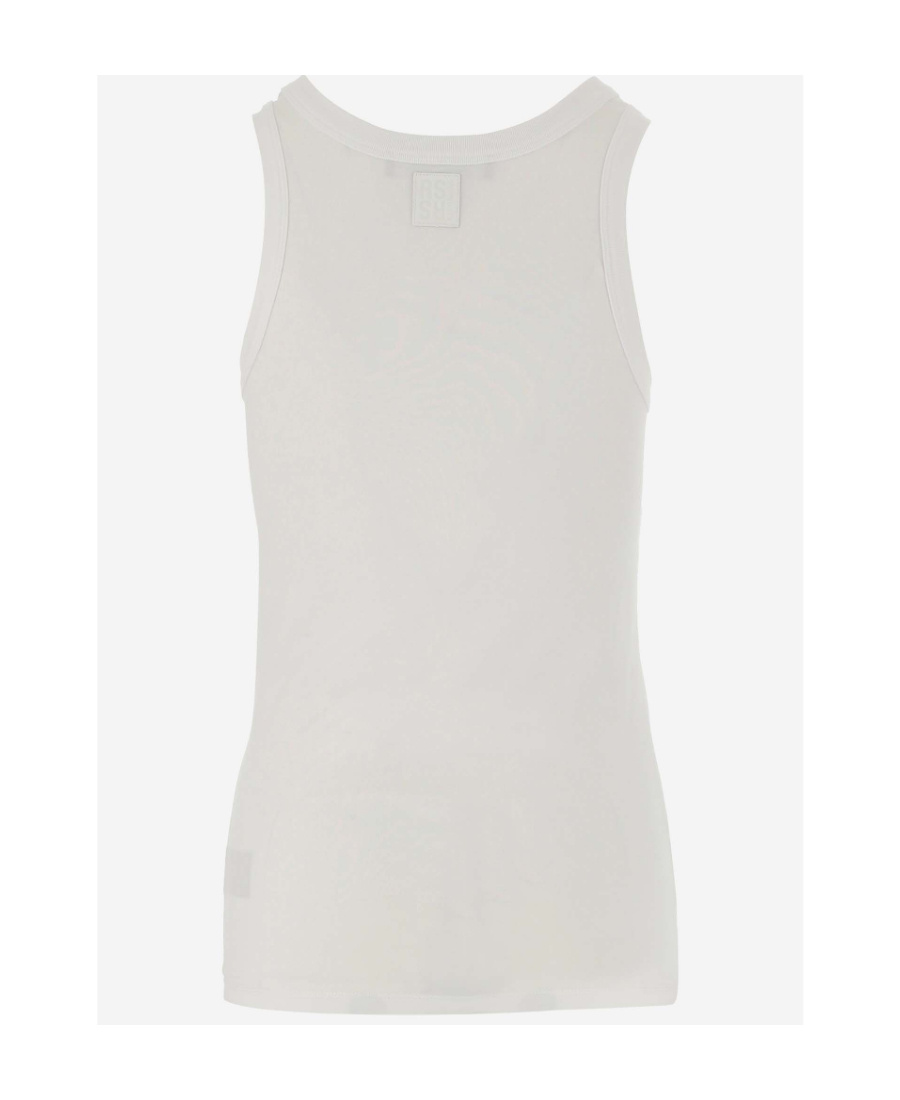 Raf Simons Logo Vest In White