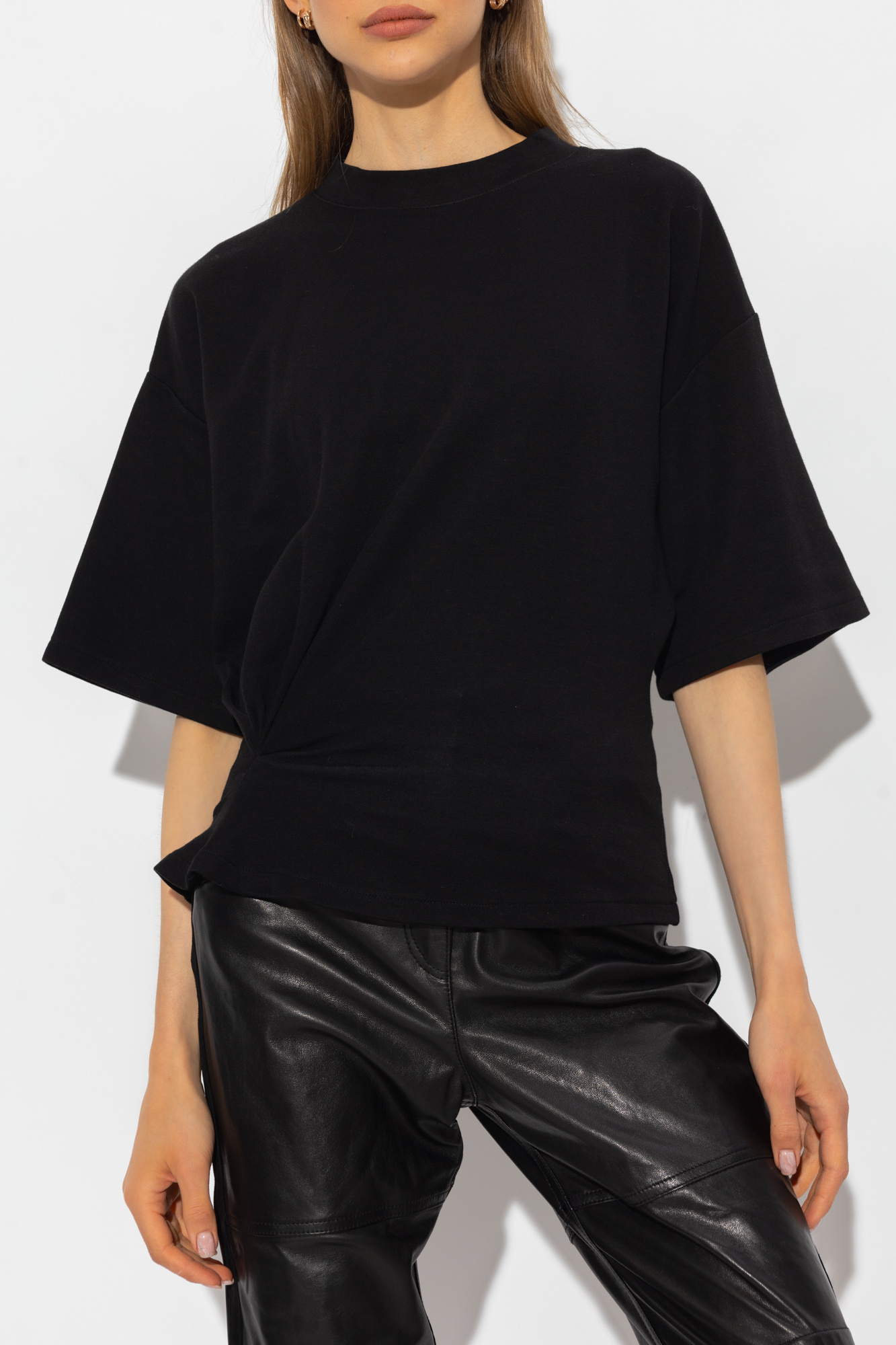 Iro T-shirt With Round Neck And Short Sleeves