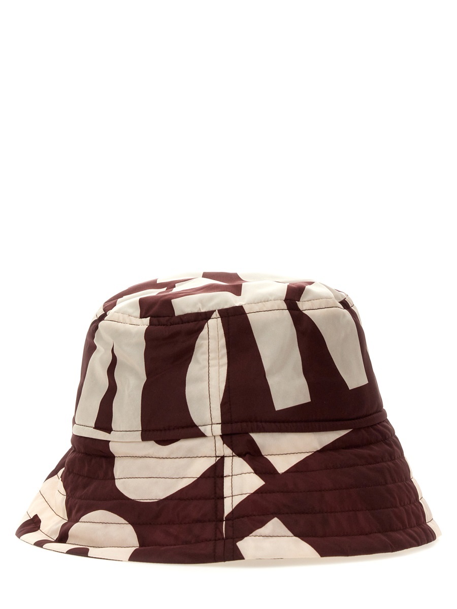 Dries Van Noten Pastel Fisherman's Hat In Brown