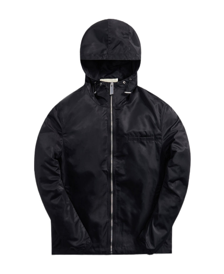 Alyx Black Hooded Casual Jacket In Black