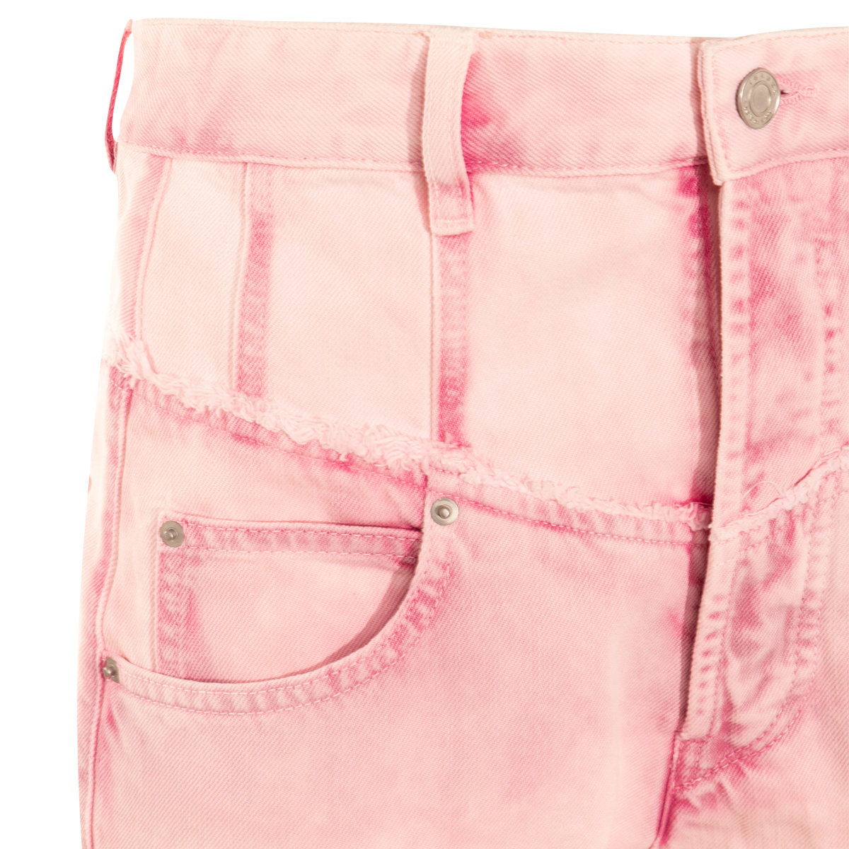 Isabel Marant Light Pink Cotton Jeans In Pink