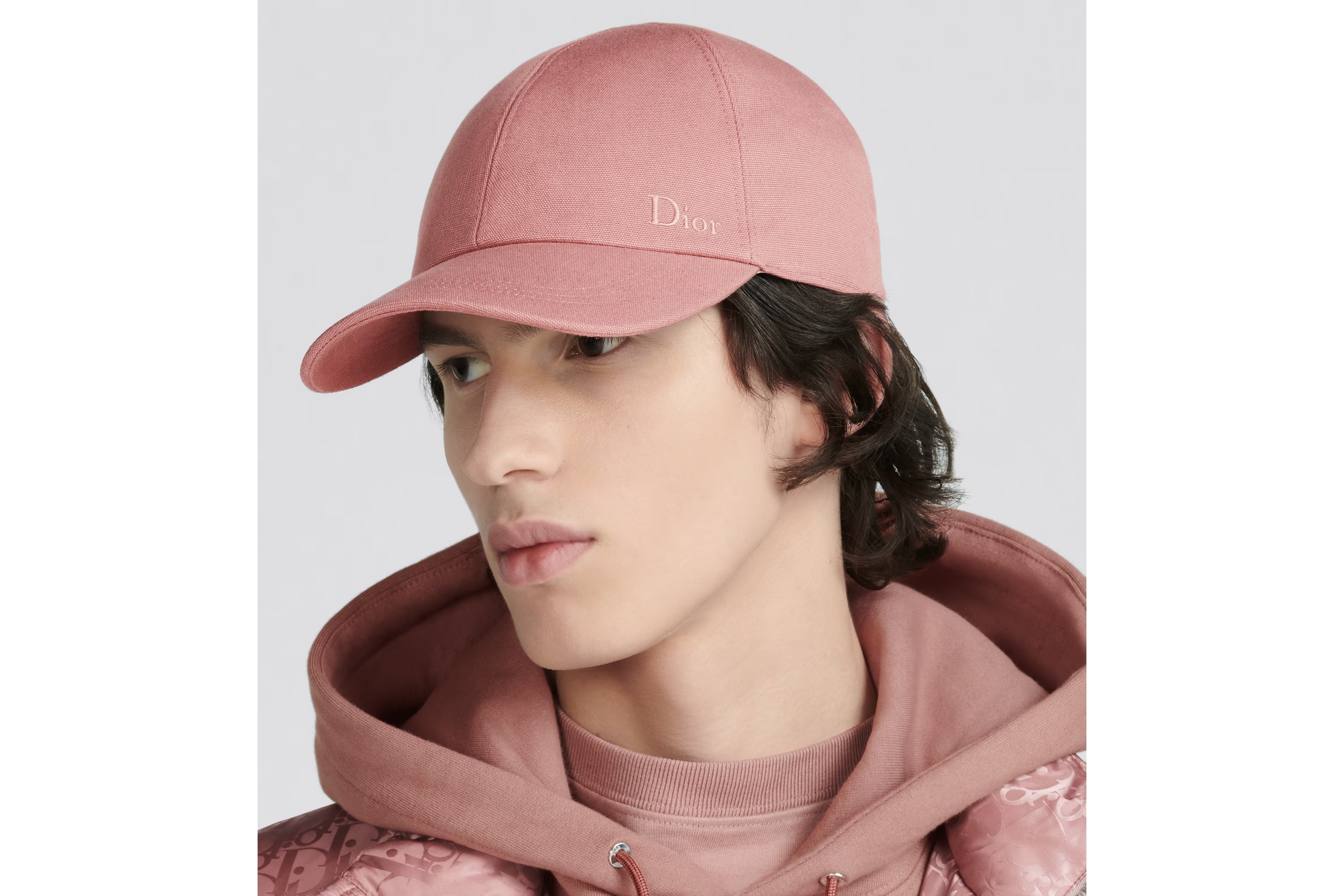 Dior Logo Hat In Pink