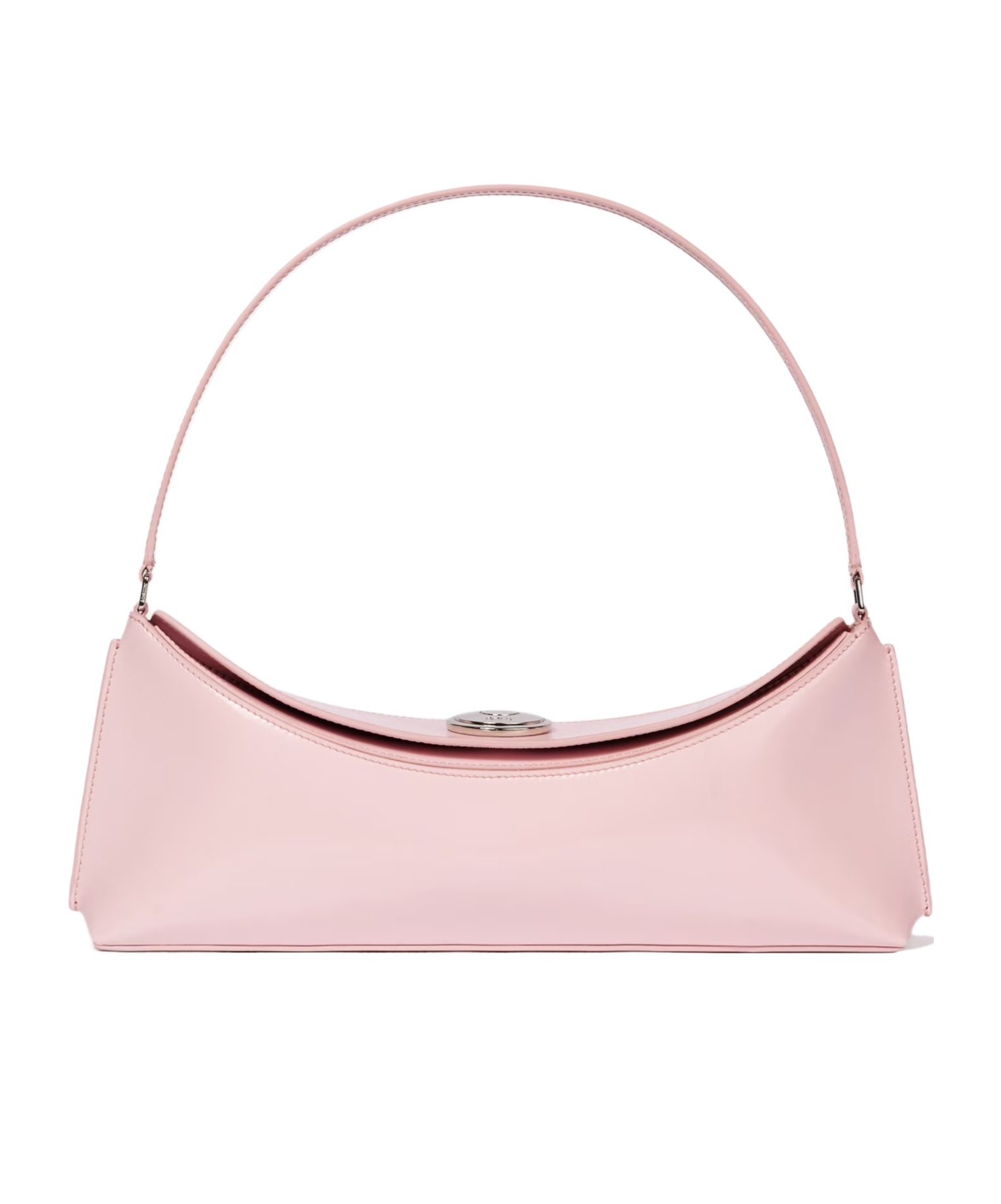 Jacquemus Smooth Pink Leather Le Calisso Handbag In Pink