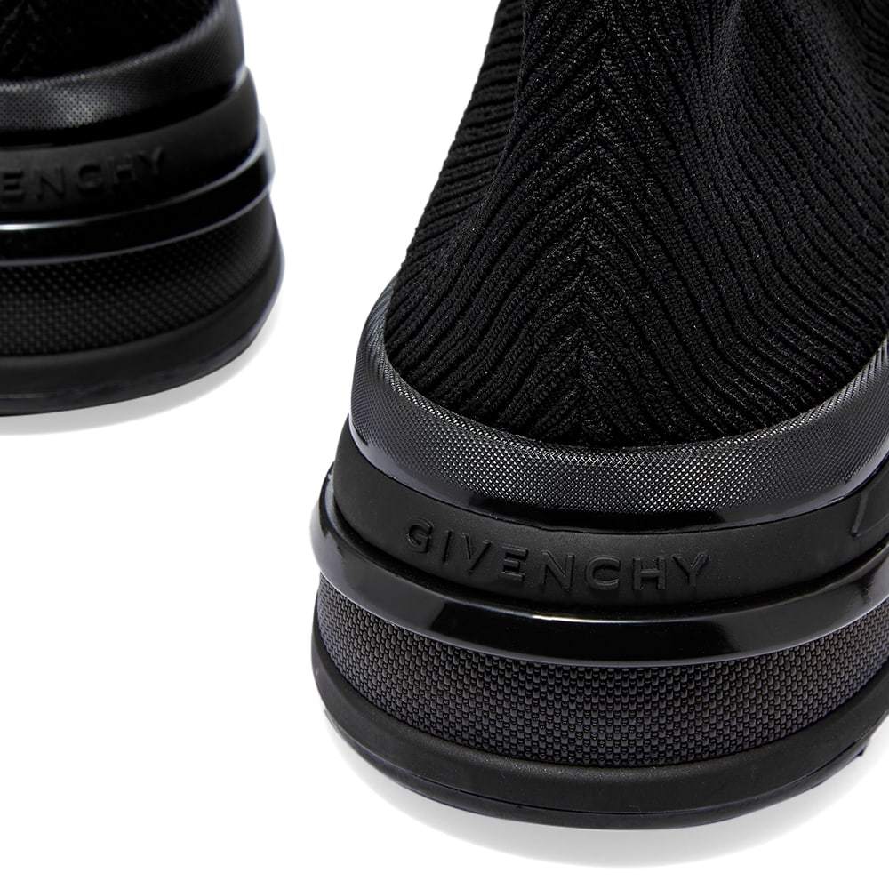 Givenchy Sock-style Logo Sneakers In Black