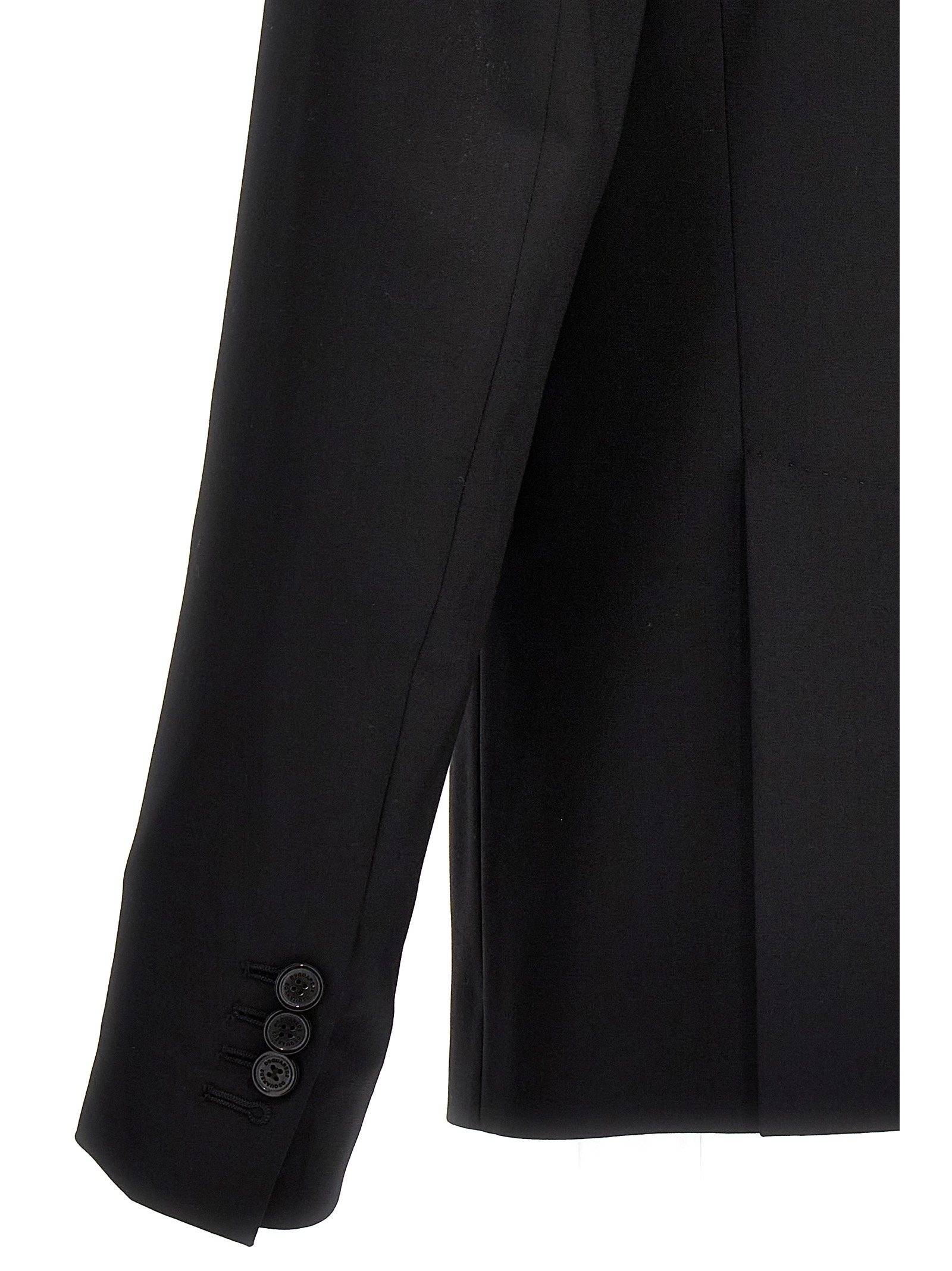 Dsquared2 Single-breasted Two-piece Suit In Black