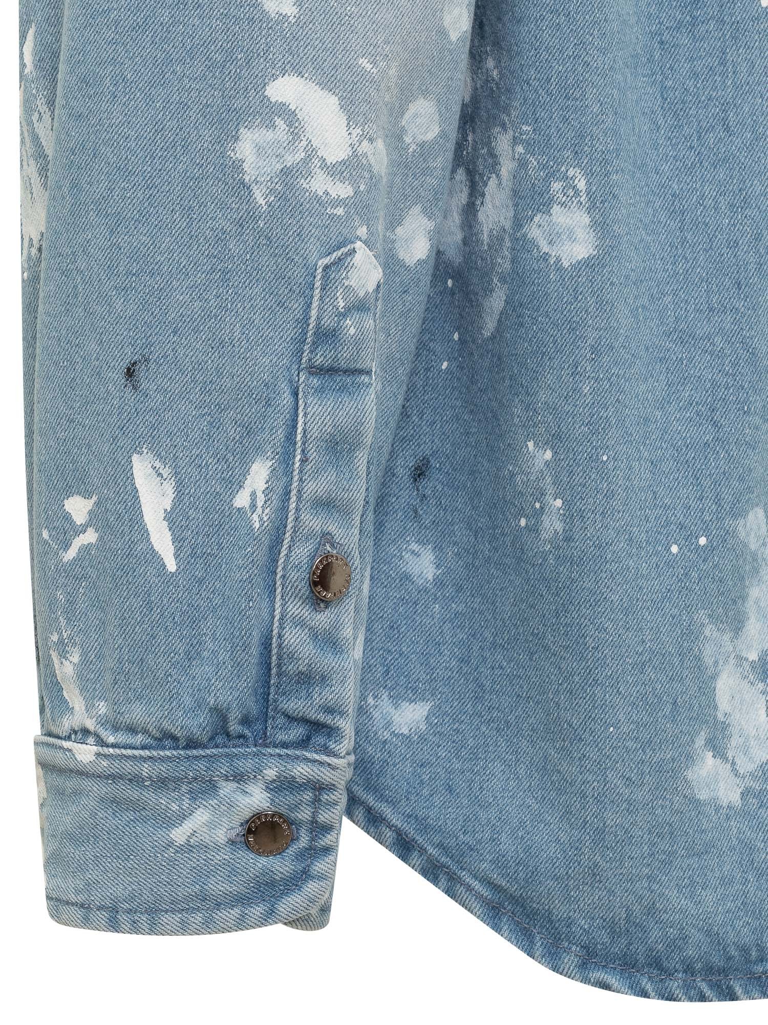 Darkpark Blue Victor Denim Shirt In Blue