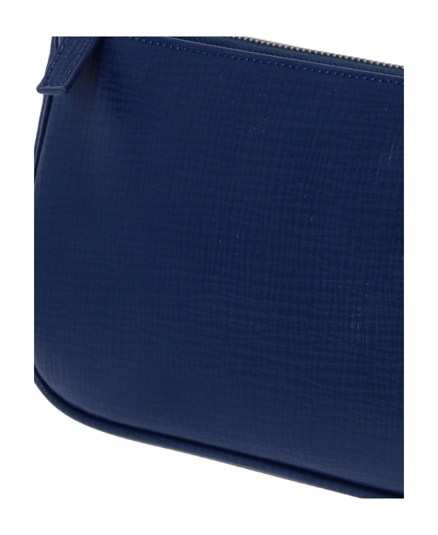 By Far Logo Shoulder Bag In Blue