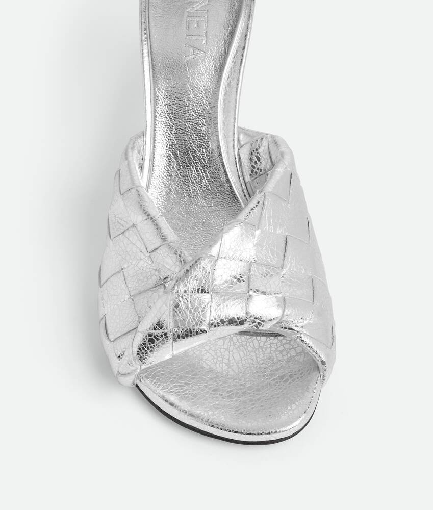 Bottega Veneta Blink Mules In Gray