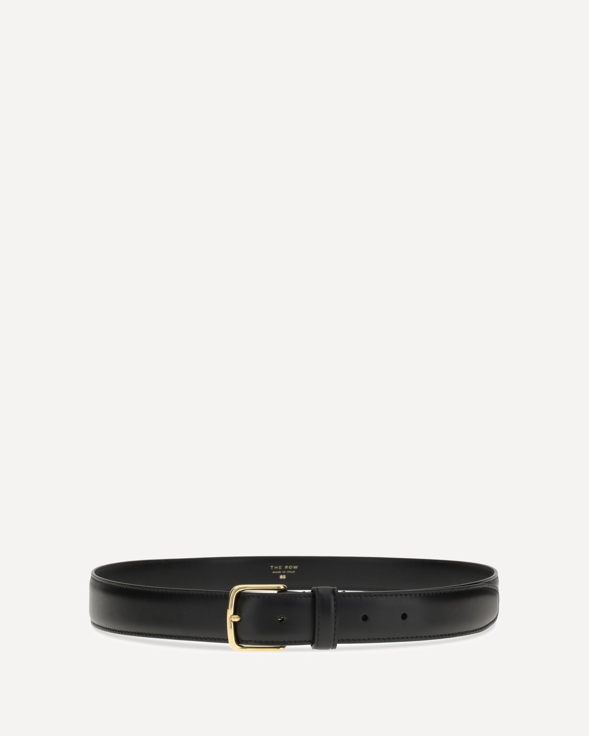 The Row Solid Color Belt In Black