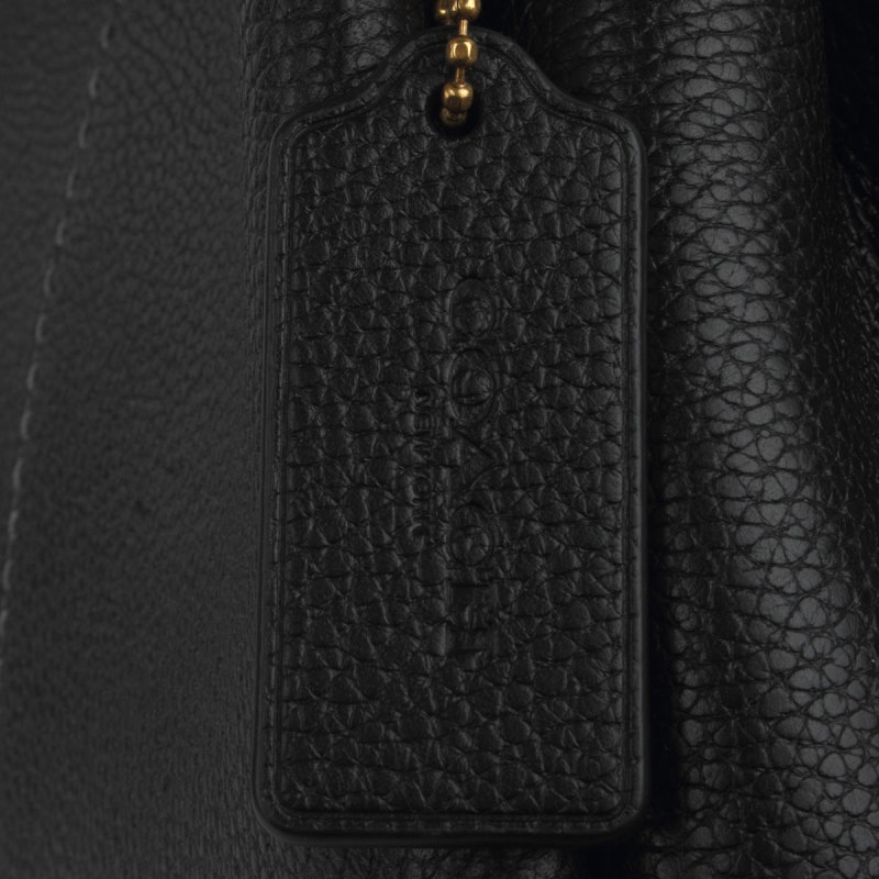 Coach Lana 25 Leather Crossbody Bag In Black