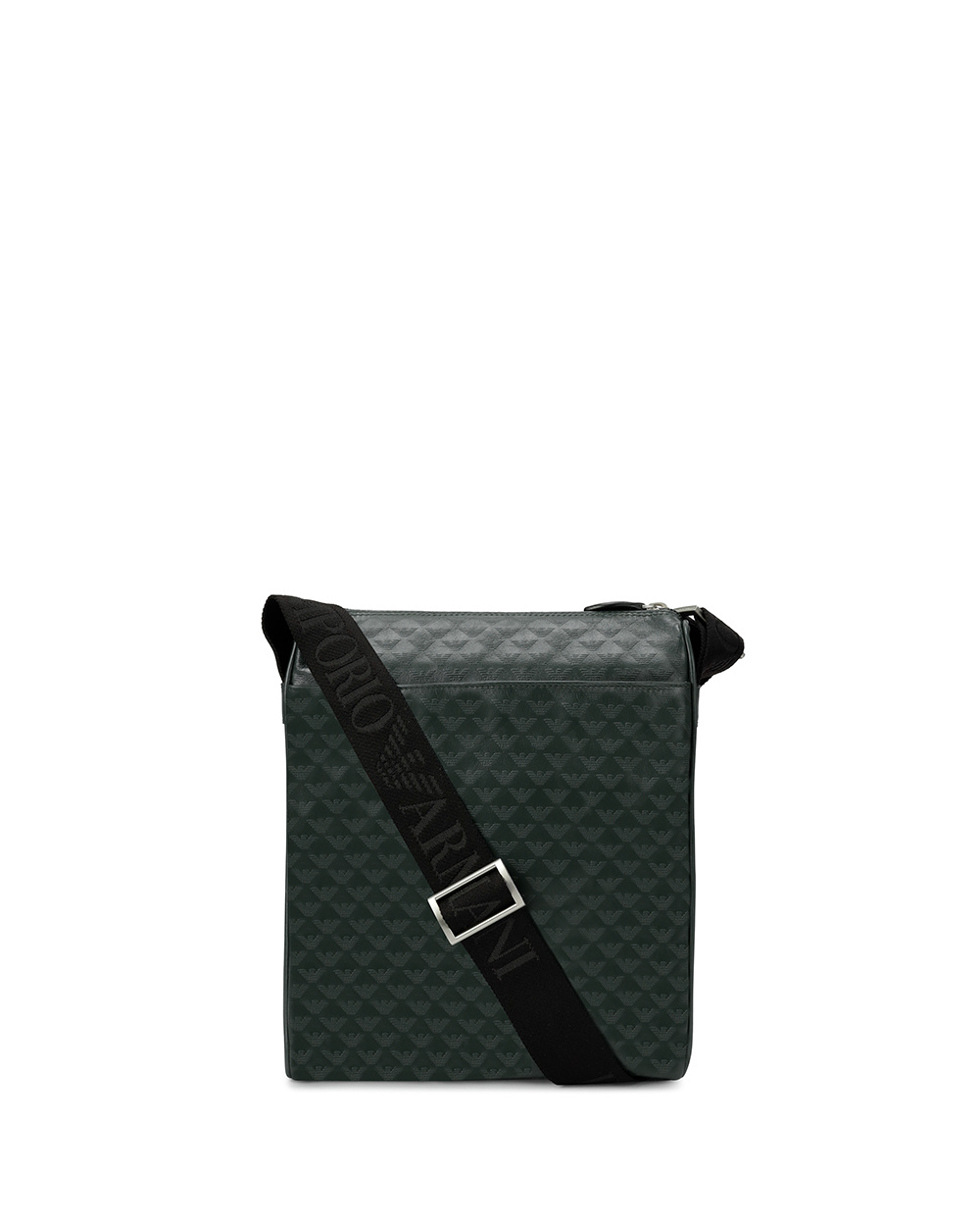 Emporio Armani Logo Shoulder Bag In Black