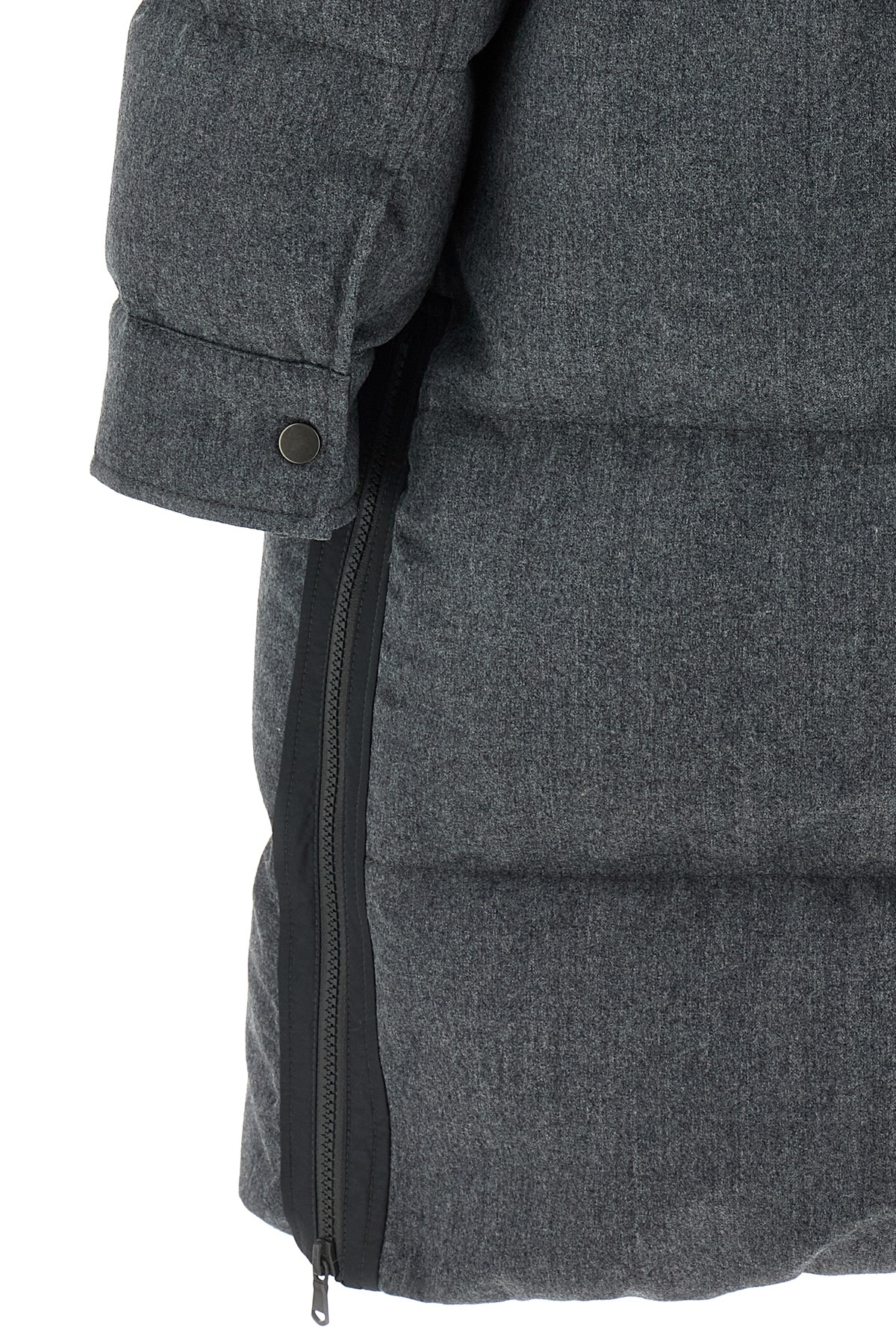 Brunello Cucinelli Long-sleeved Cotton Jacket In Green