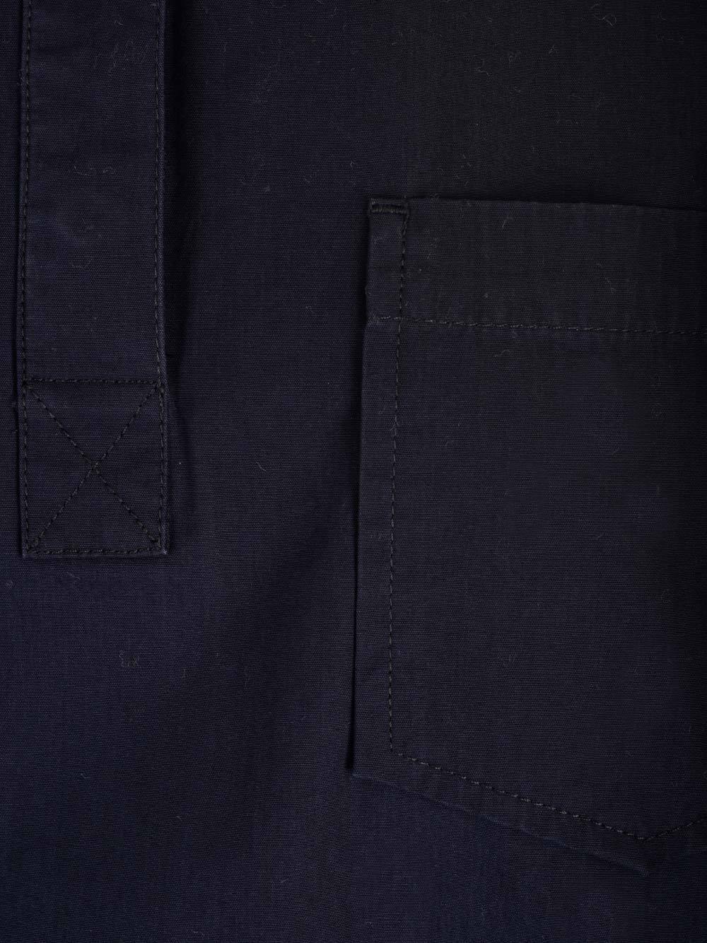 Apc Midnight Blue Cotton Shirt Shirts Blue In Black