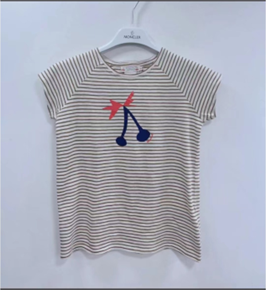 Bonpoint Striped T-shirt In White