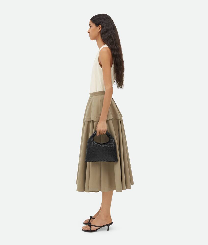 Bottega Veneta Mini Hop In Black