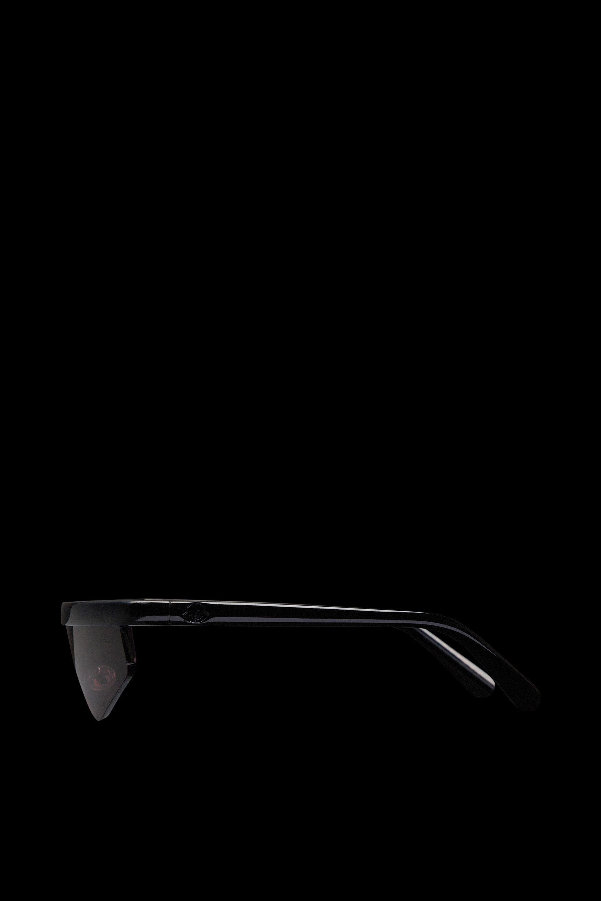 Moncler Orizion Rectangle-shape Sunglasses In Black