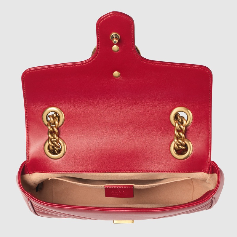 GUCCI GG MARMONT MATELASSÉ MINI BAG