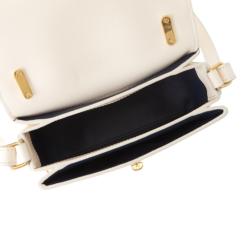 Mulberry Small Lana Top Handle Bag In White