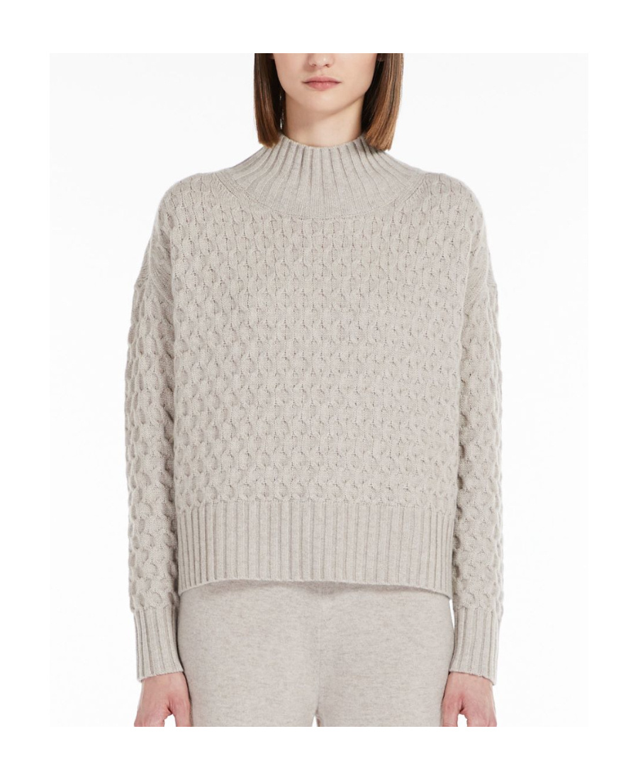 MAX MARA WOOL CASHMERE LONG-SLEEVED SWEATER
