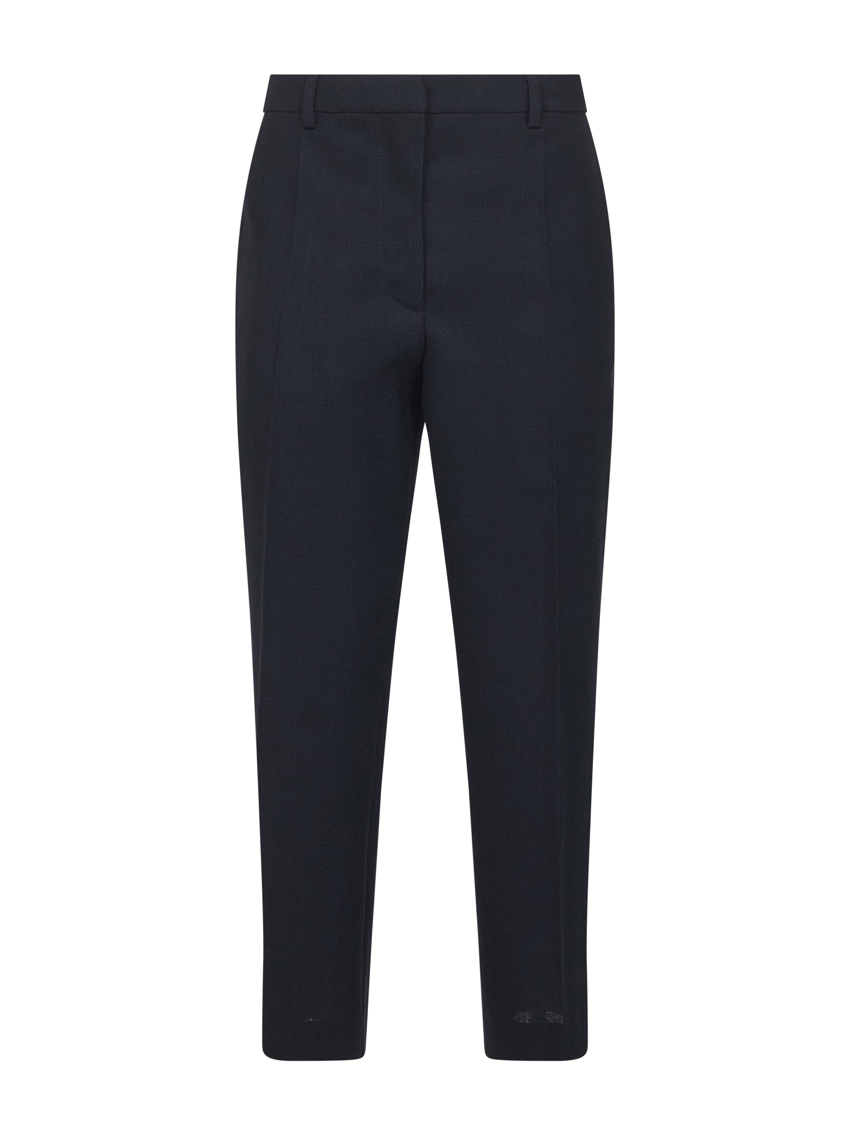 Prada Belt Loop Casual Pants In Blue