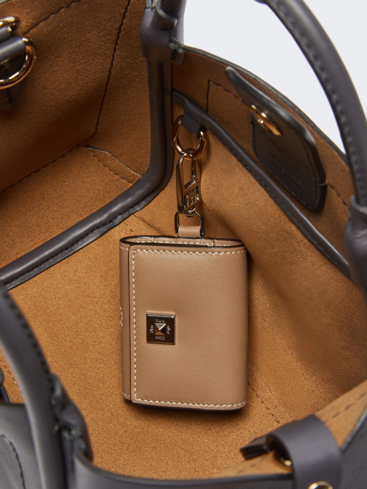Max Mara Extra Small Marine Shoulder Bag In Black