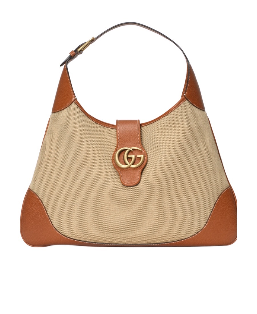 Gucci Large Aphrodite Shoulder Bag In Nude