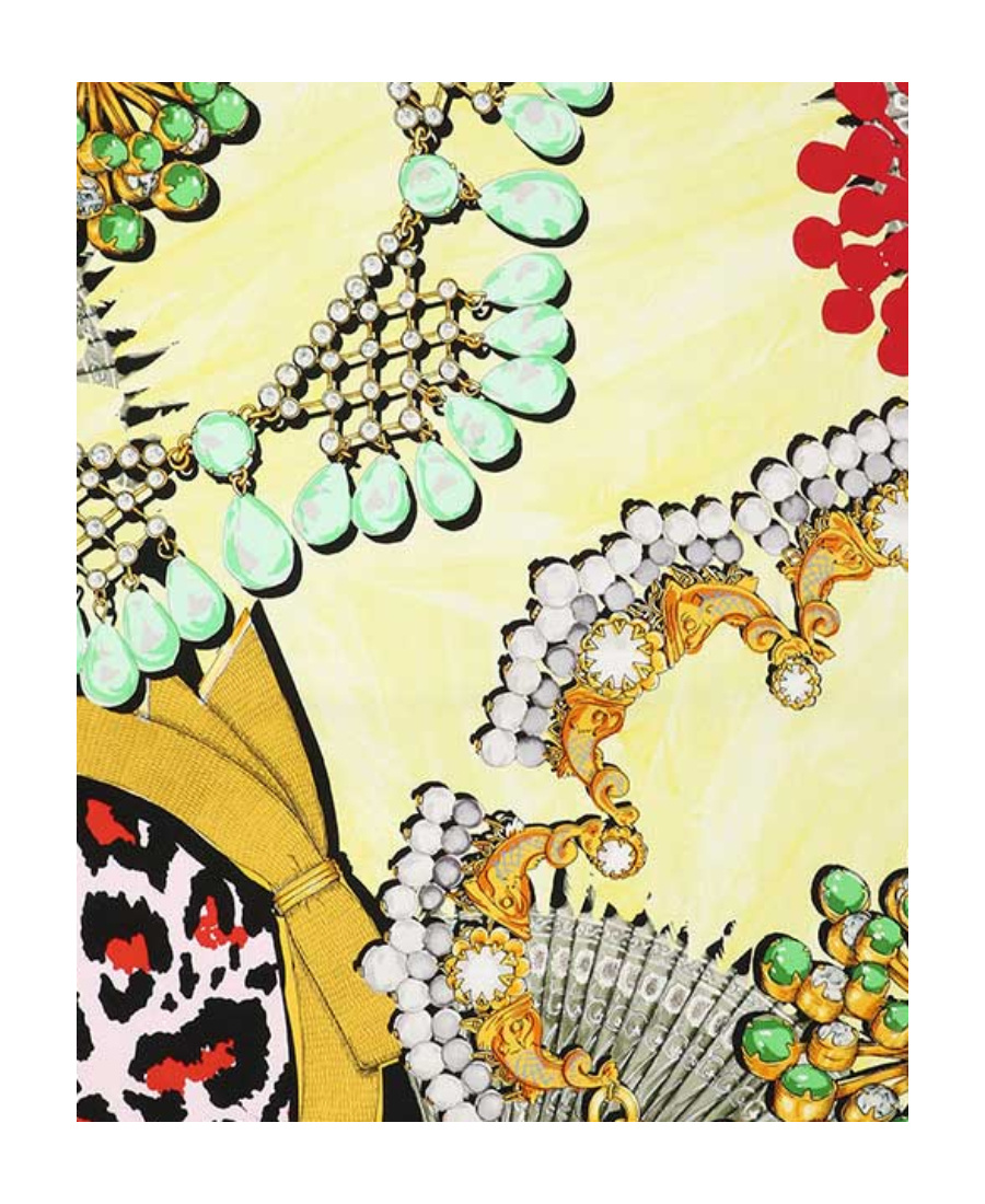 Dior Printed Scarf In Multicolor