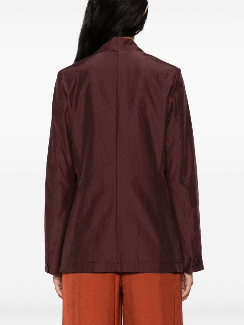 Forte Forte Single-breasted Blazer In Black