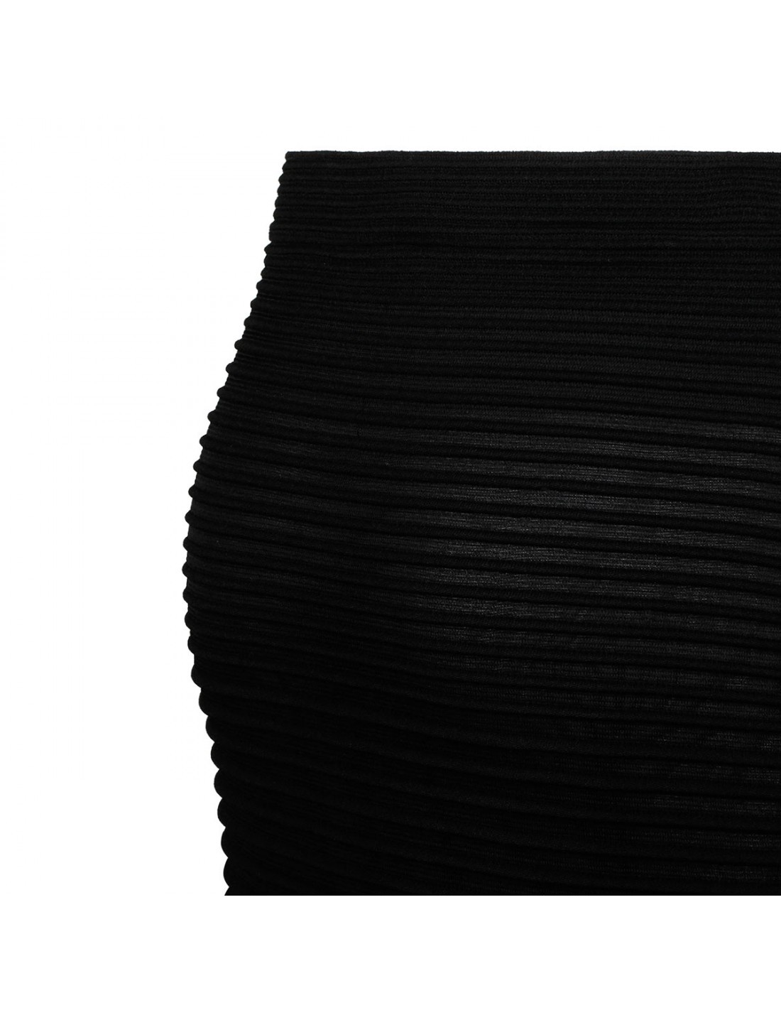 ALAÏA STRIPED MESH PENCIL SKIRT