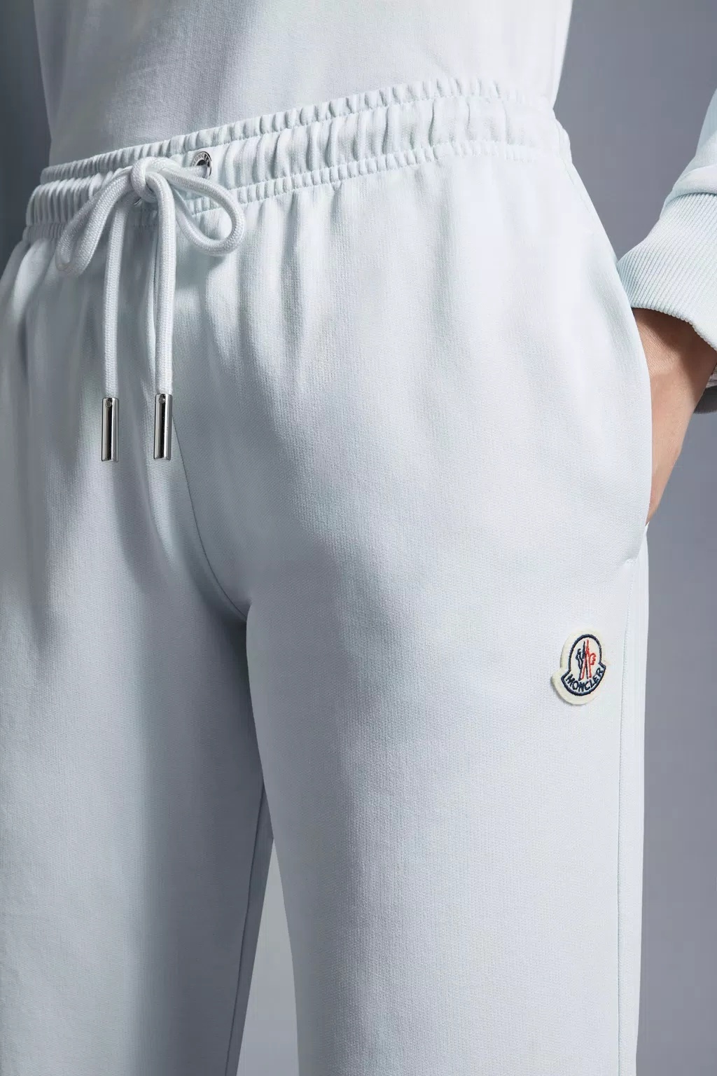 MONCLER LOGO PATCH TRACKPANTS