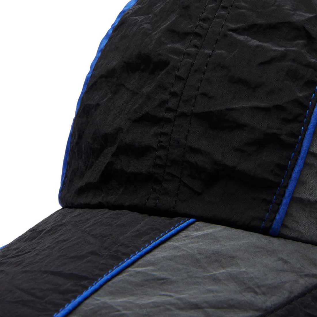 Ader Error Logo Affixed Baseball Cap In Black