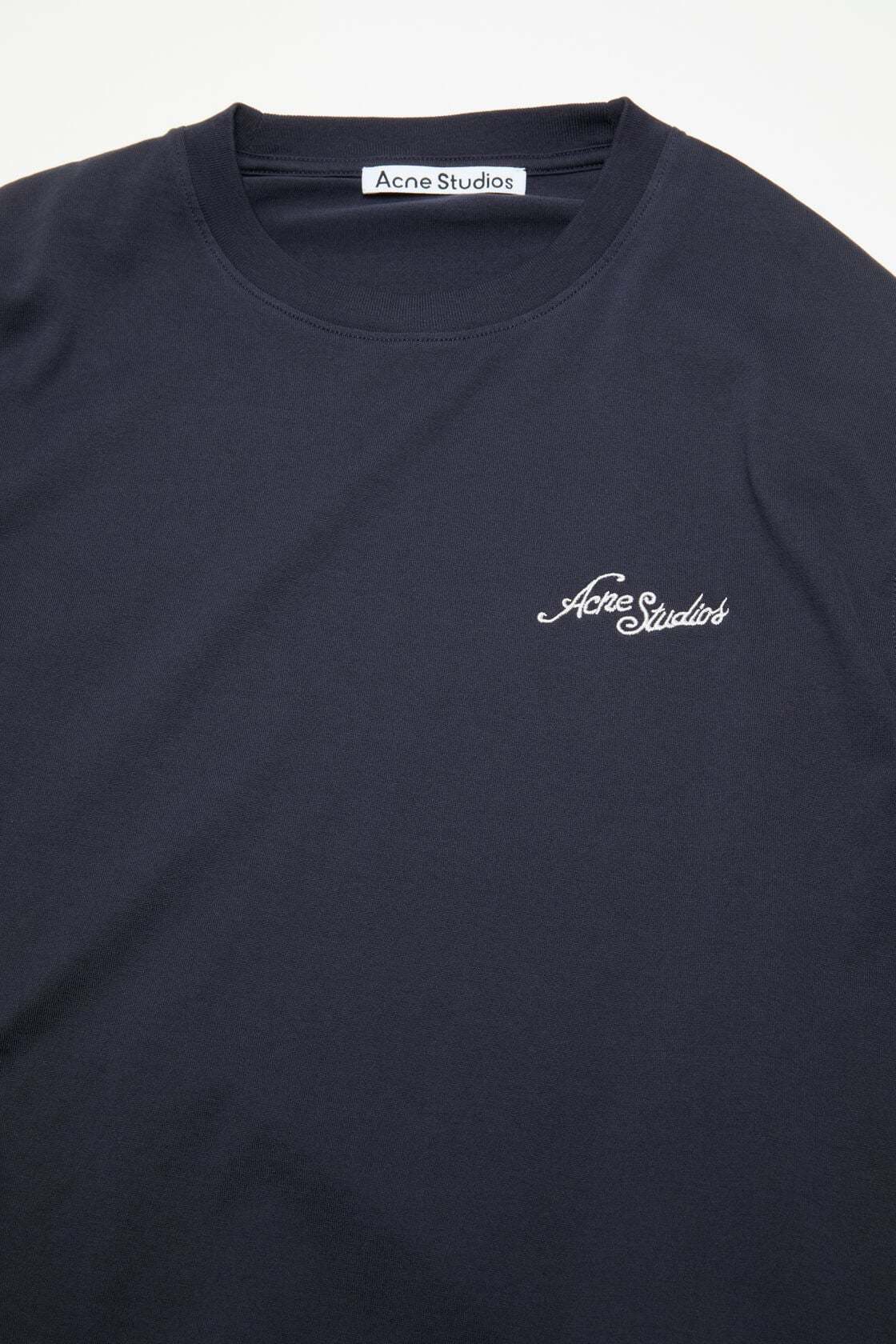 Acne Studios Long-sleeved T-shirt In Blue