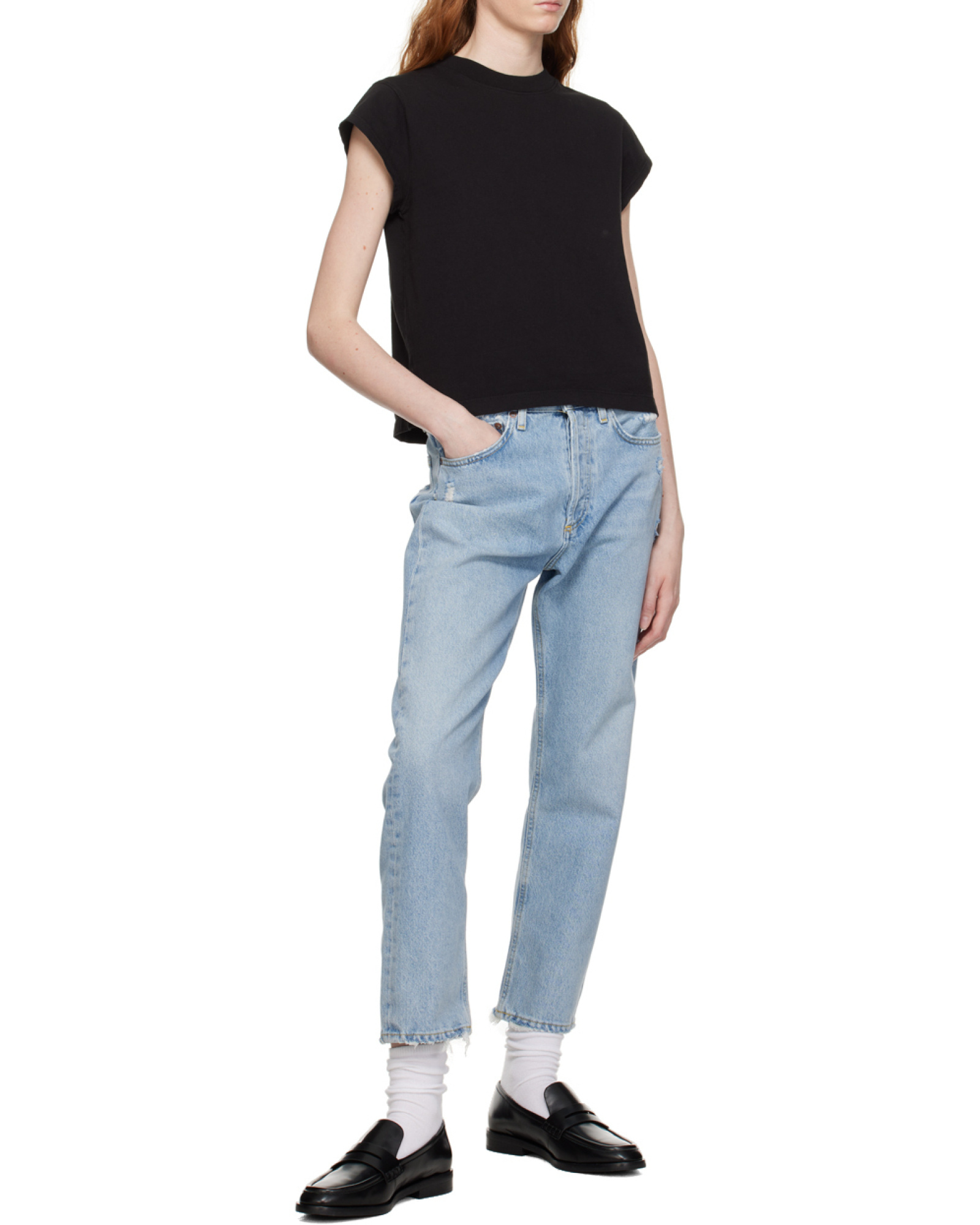 Agolde Denim Straight-leg Jeans